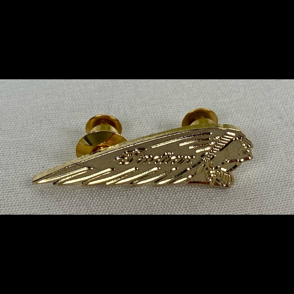 Official Indian Motorcycles® Warbonnet Chief Vest Hat Pin